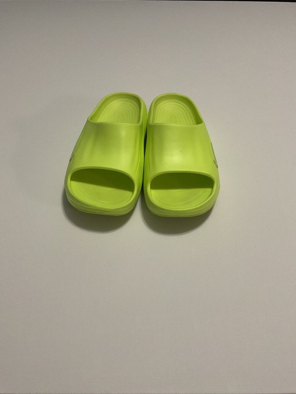 Nike ReactX Rejuven8 Slide Barely Volt Neon Green HV4479-700 Men's Size 11